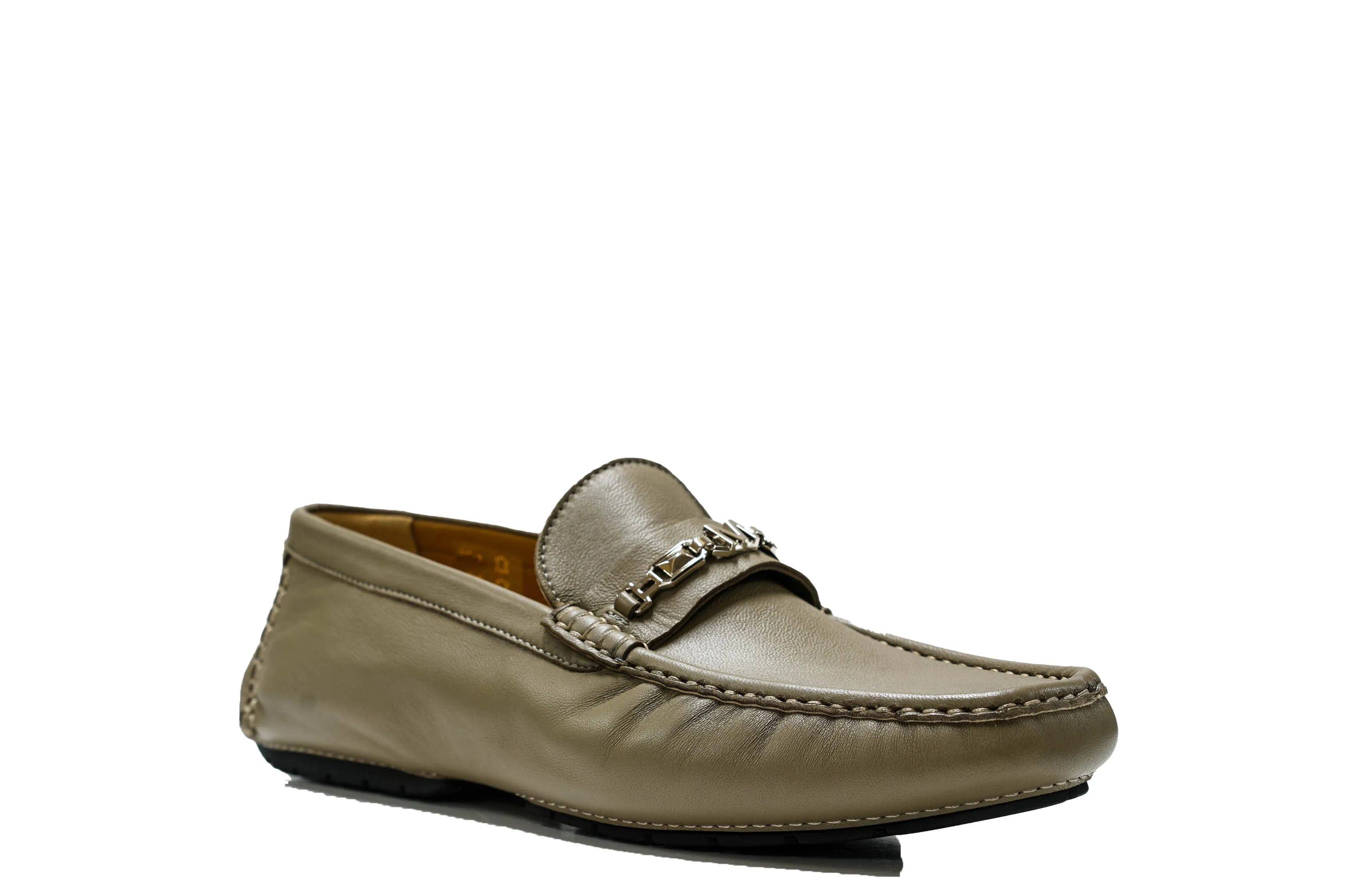 Moreschi Men's Mud Leather Chain Loafer 44398 30% off