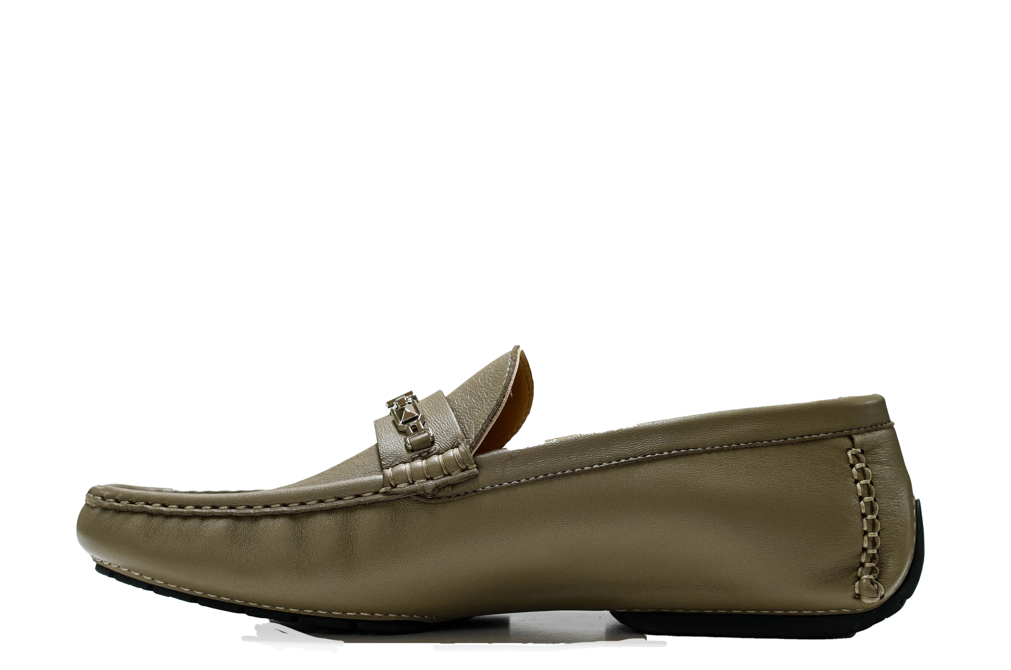 Moreschi Men's Mud Leather Chain Loafer 44398 30% off