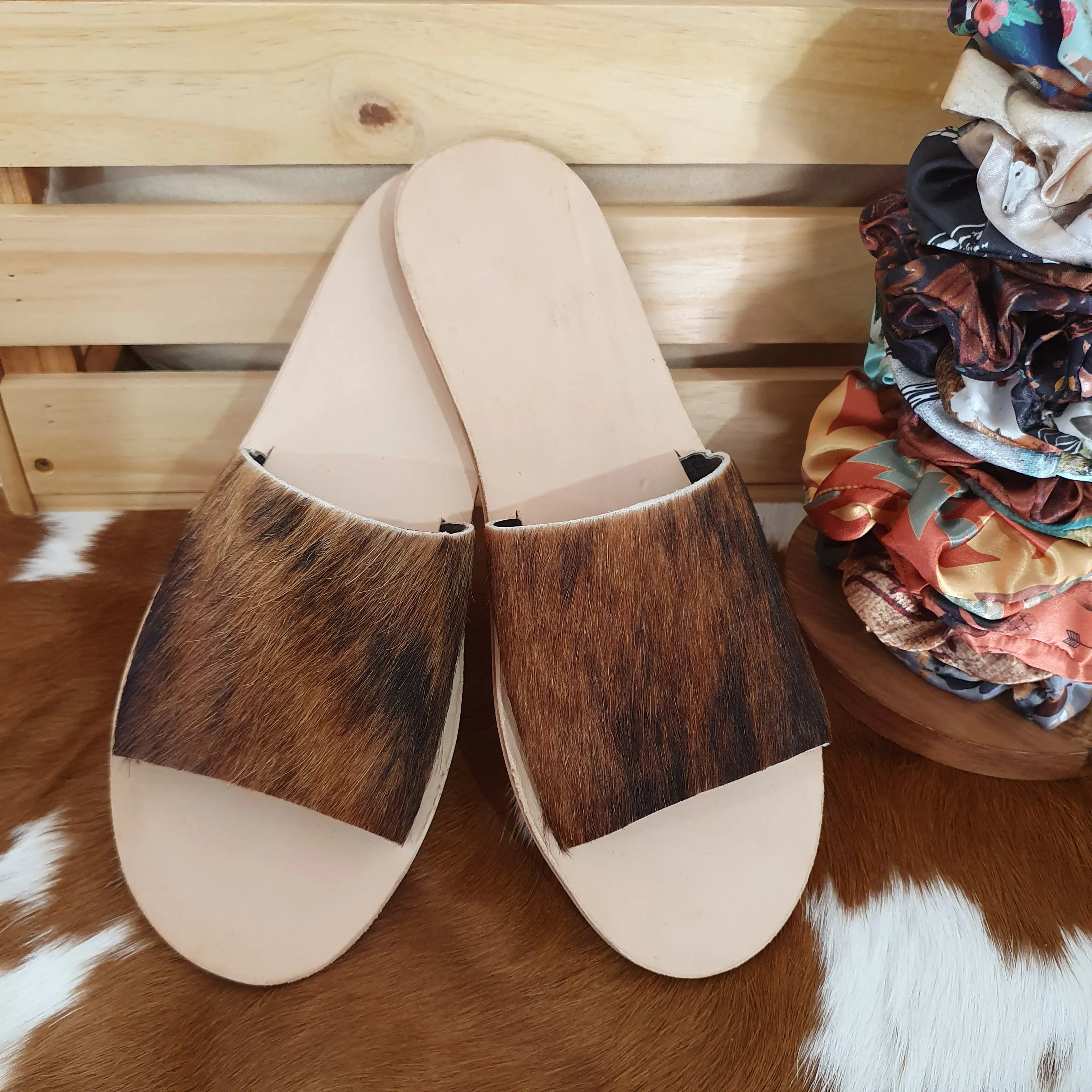 Nadia Slide Sz 11 - Brindle