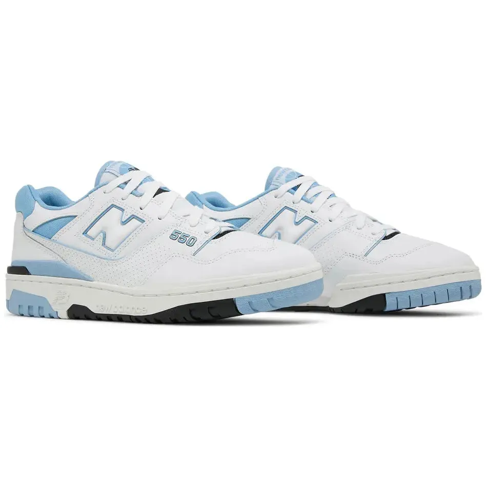 New Balance 550 - UNC White University Blue