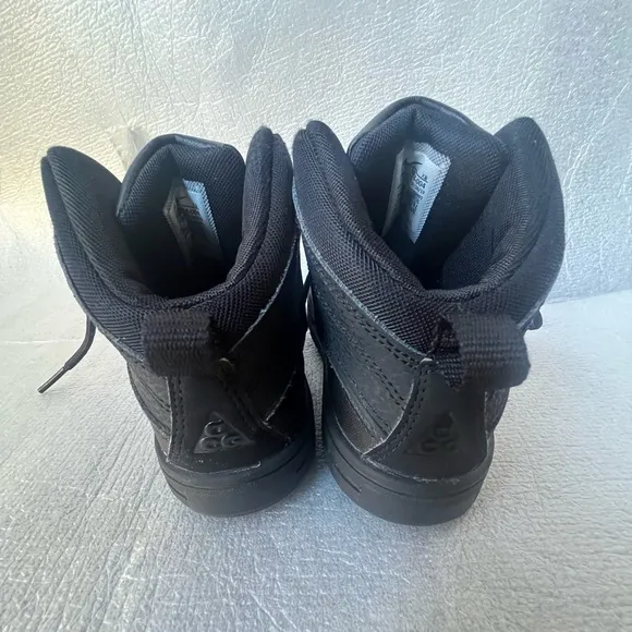 Nike ACG Toddler Woodside 2 High 524874-001 Size 10C Black Sneakers