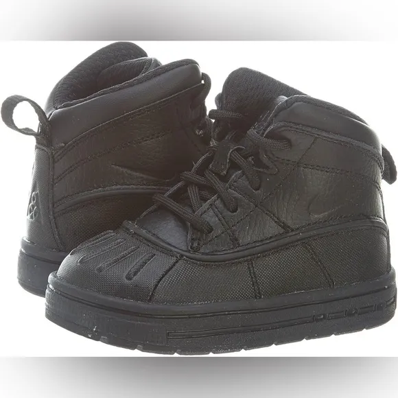 Nike ACG Toddler Woodside 2 High 524874-001 Size 10C Black Sneakers