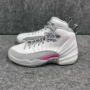 Nike Air Jordan 12 Retro Wolf Grey Vivid Pink 510815-029 GS Sz 5Y