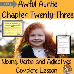 Nouns, Verbs and Adjectives Complete Lesson Awful Auntie