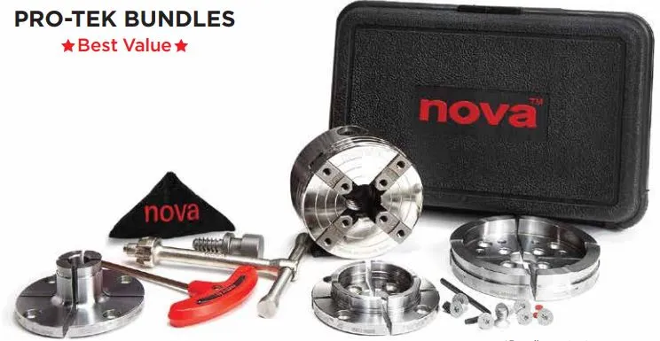 Nova Pro-Tek Series G3 Chuck & Jaws