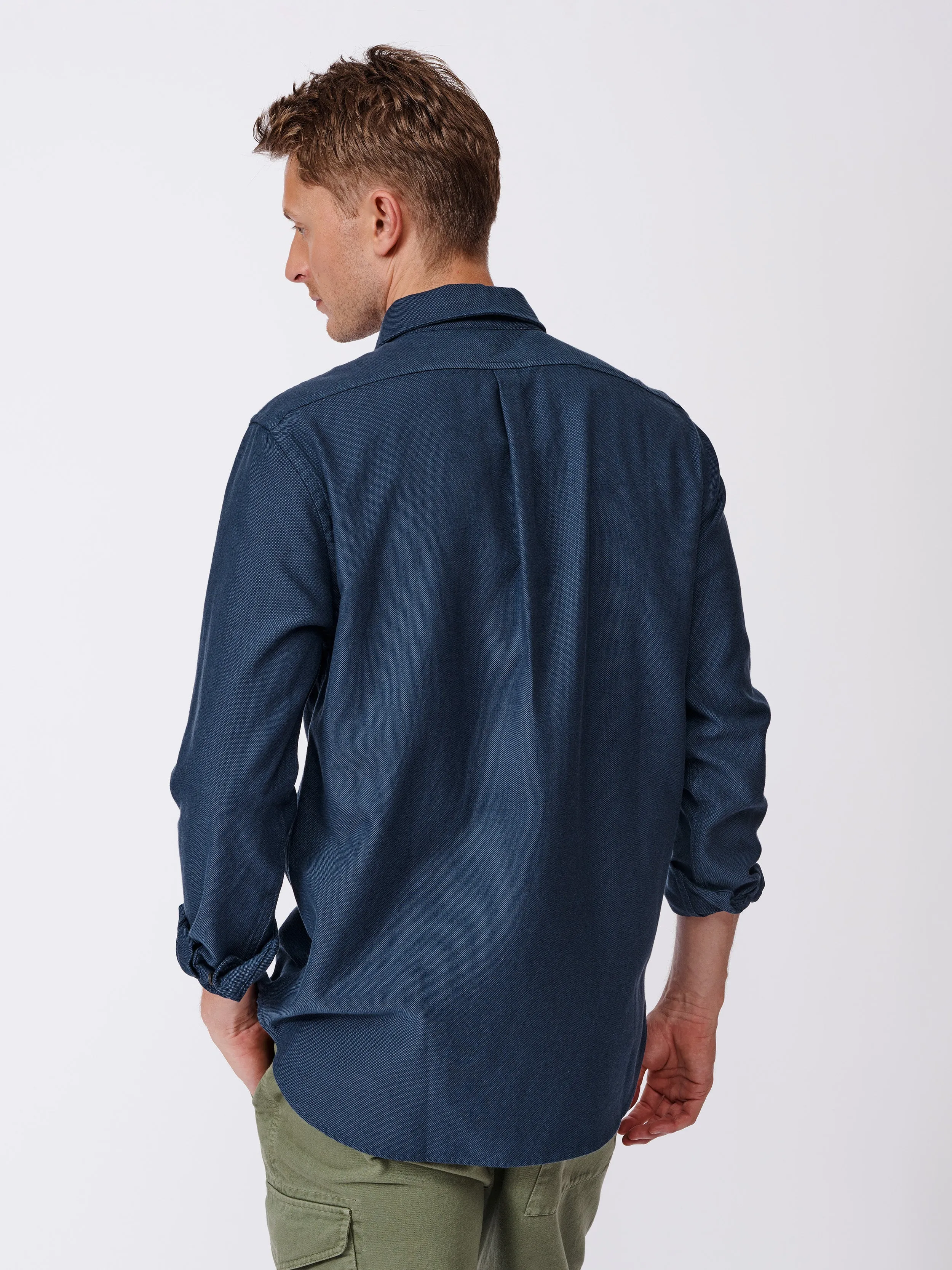 Oxcombe Brushed Oxford Button Down Shirt