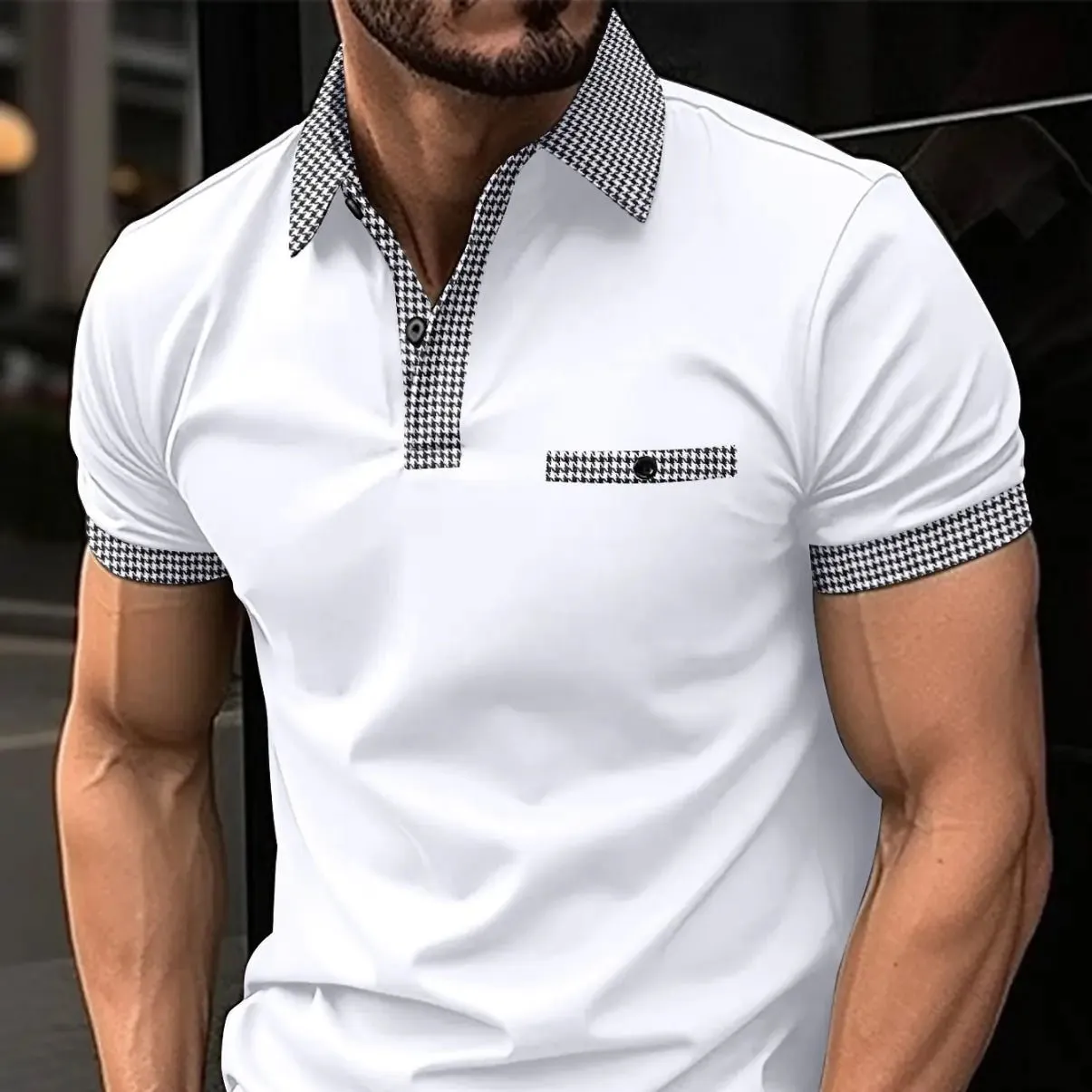 Oxford Contrast Polo