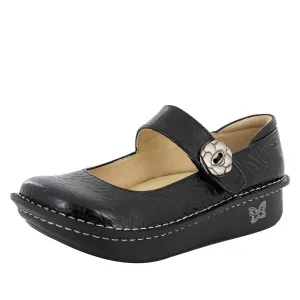 Paloma - Black Embossed Rose