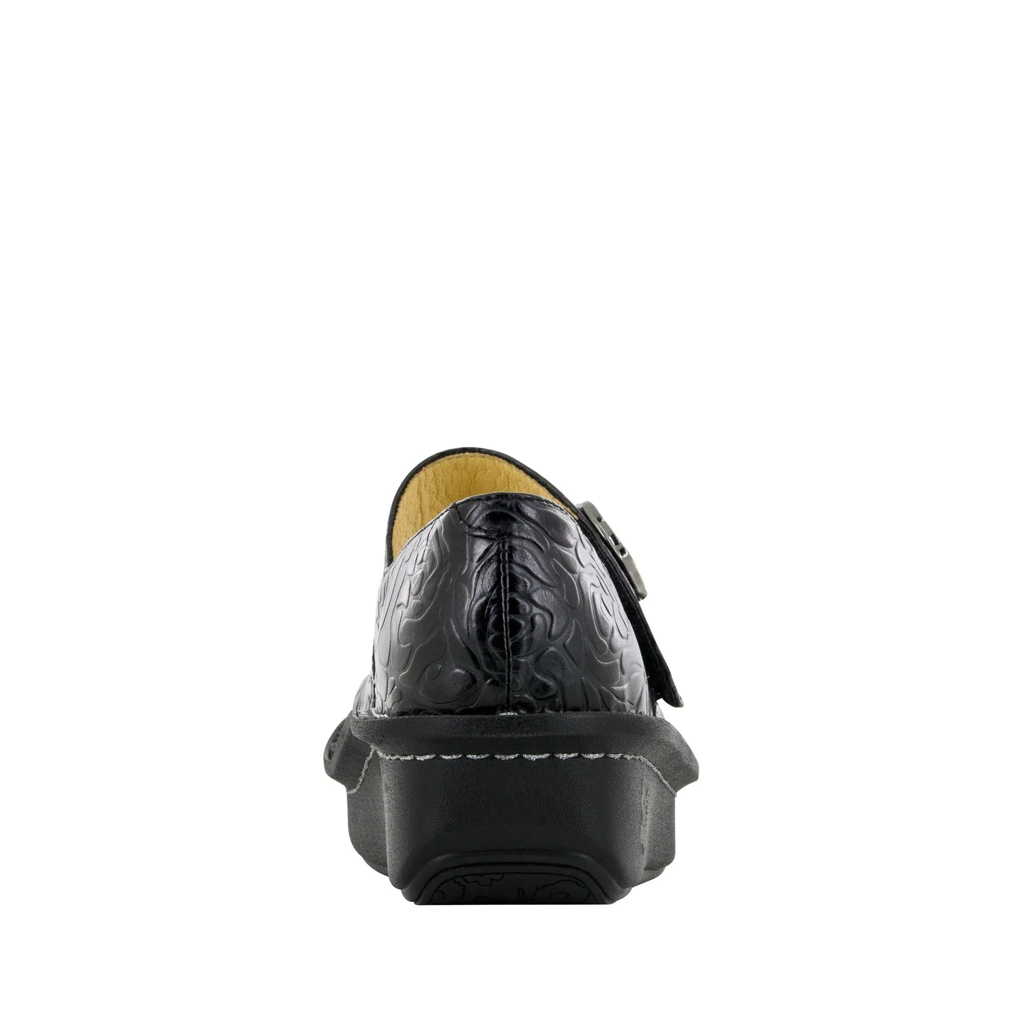 Paloma - Black Embossed Rose