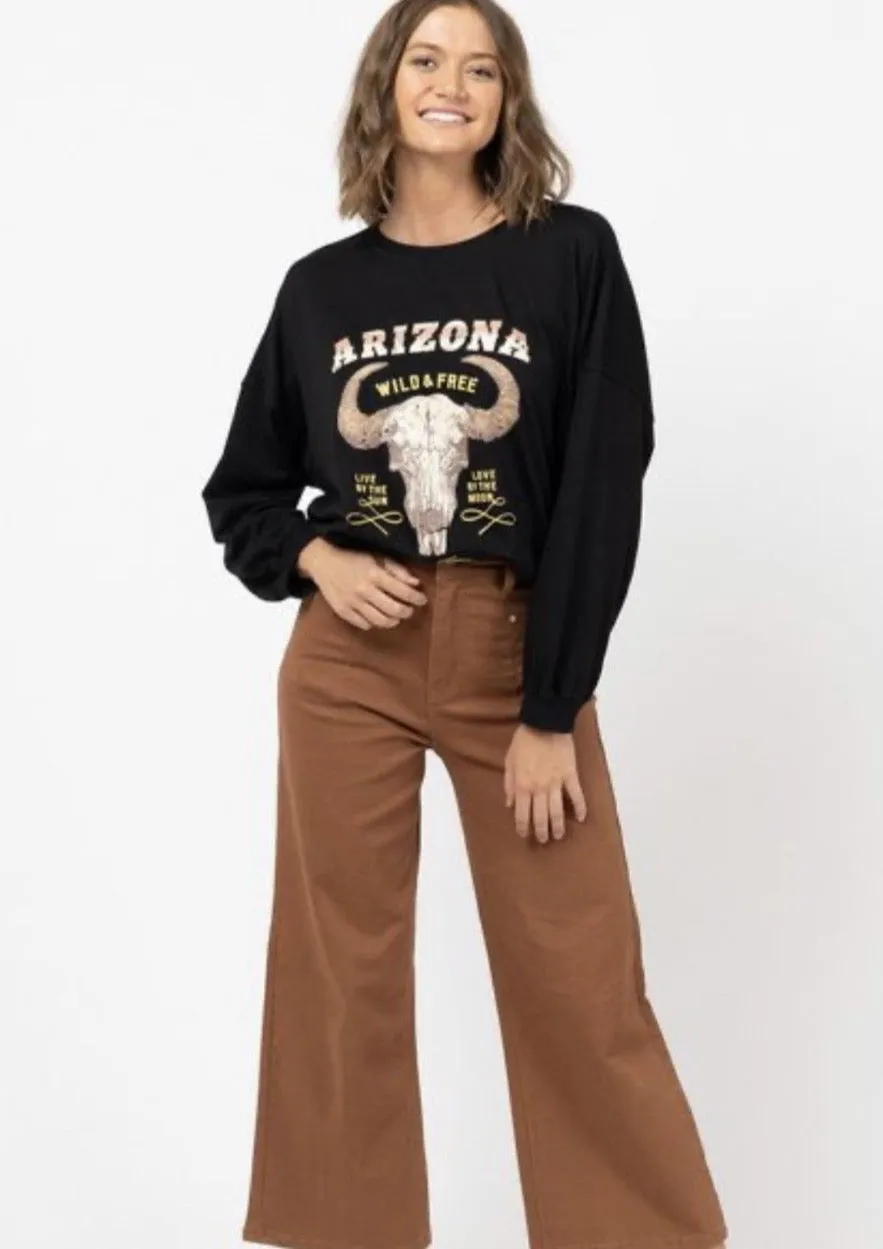 Paper Heart Rollin' Pant Tan