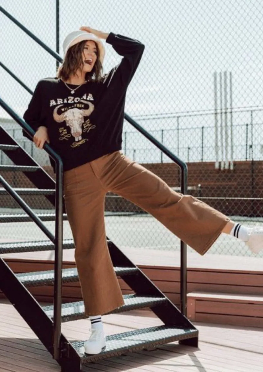 Paper Heart Rollin' Pant Tan
