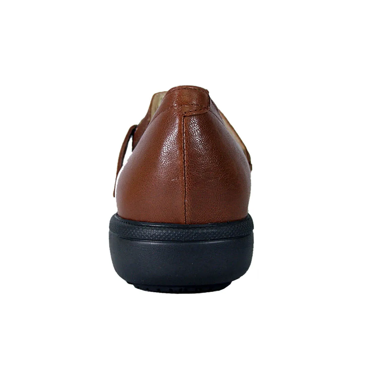 PEERAGE Deena Women's Wide Width Mary Jane Leather Shoes