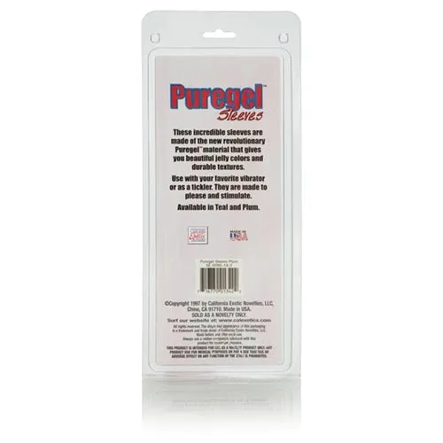 Puregel Sleeve in Plum: Elevate Your Pleasure!
