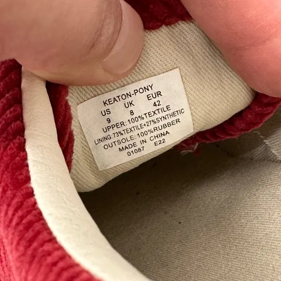 Ralph Lauren Polo Keaton-Pony corduroy shoes