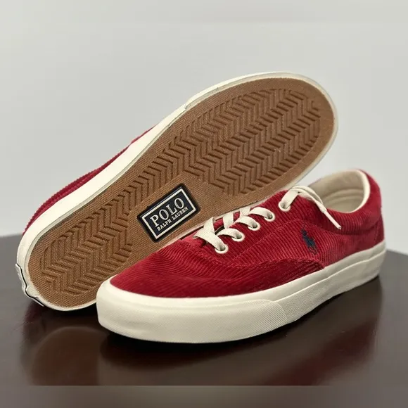 Ralph Lauren Polo Keaton-Pony corduroy shoes