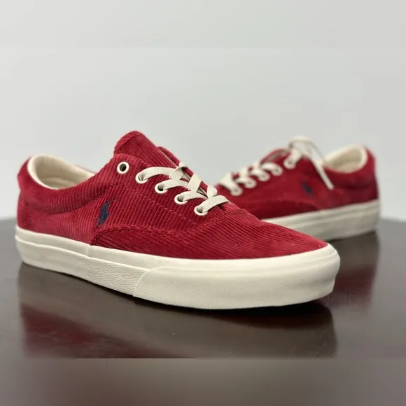 Ralph Lauren Polo Keaton-Pony corduroy shoes