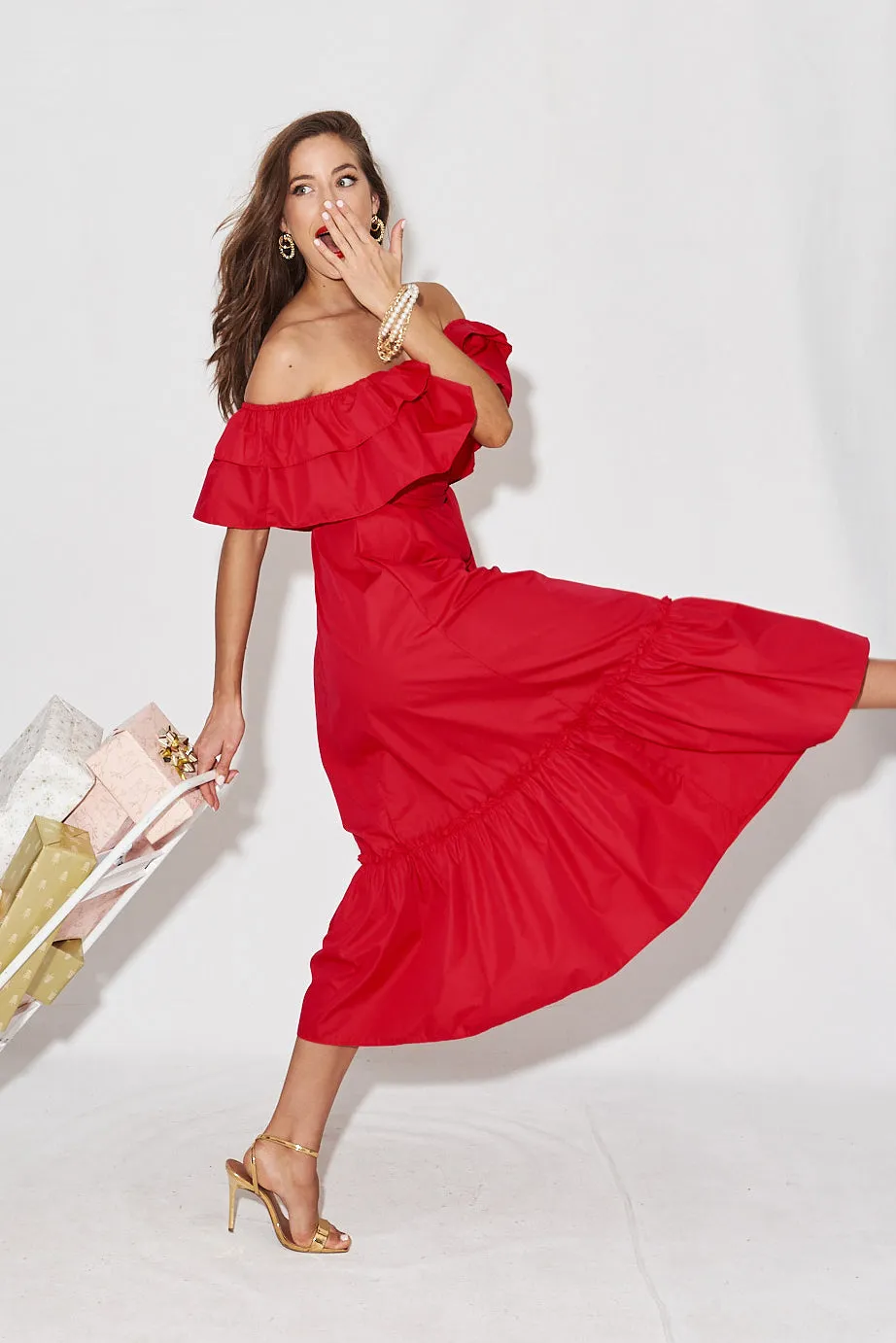Red Goddess Maxi