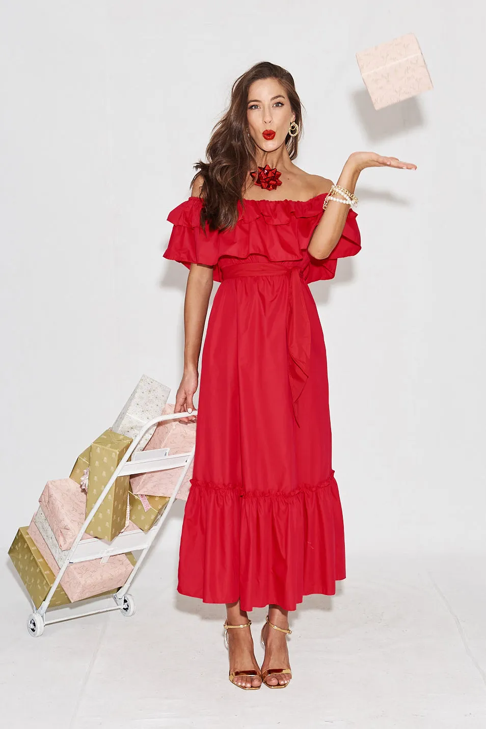 Red Goddess Maxi
