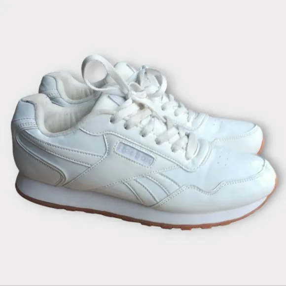 REEBOK CLASSIC MEN'S SIZE 9 WHITE RUNNING SHOE.