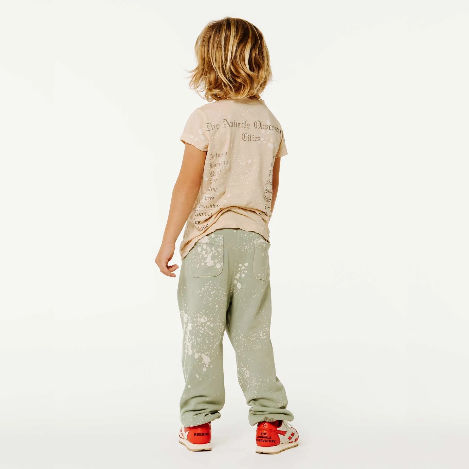 Reebok Classic Nylon Kid x The Animals Observatory, RED
