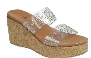 Rhinestone Dream Wedges