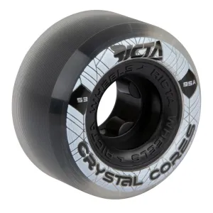 Ricta Wheels Crystal Cores 95a Black/Clear 53mm