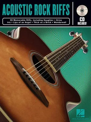 RIFF NOTES ACOUSTIC ROCK BK/CD