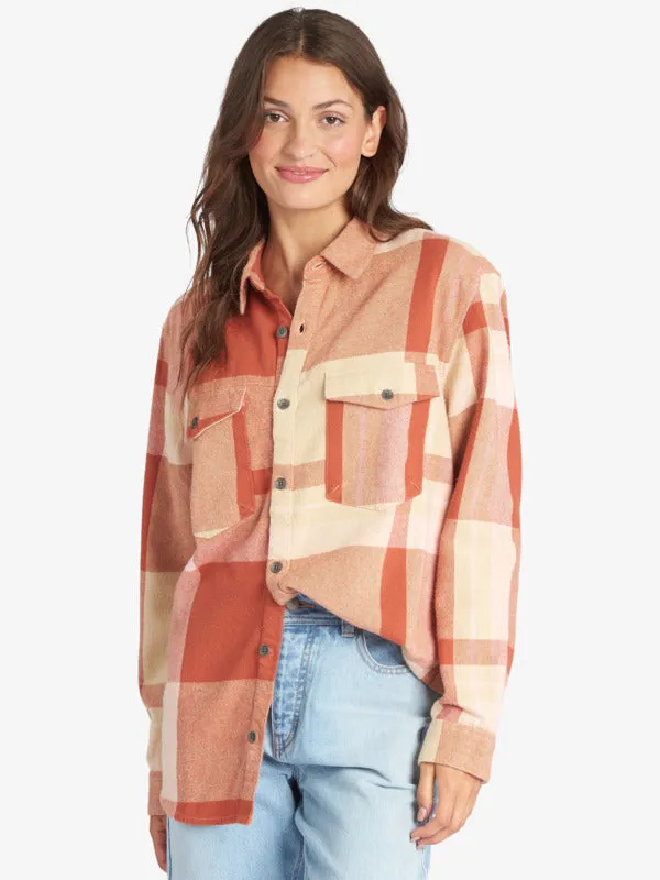Roxy Women's Let It Go Long Sleeve Shirt
