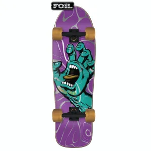 Santa Cruz Screaming Hand Ooze 80's Cruiser Skateboard 9.7"