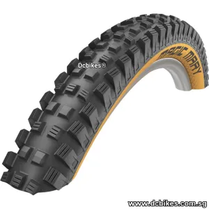 Schwalbe 27.5 | 29 X 2.35/2.4 Magic Mary Skinwall Evo MTB AddixSoft SuperGravity Tubeless Ready Folding Tyres (1 Tire)