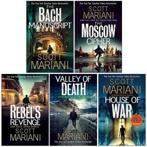 Scott Mariani Collection Ben Hope Series 4: 5 Books Collection Set Manuscript