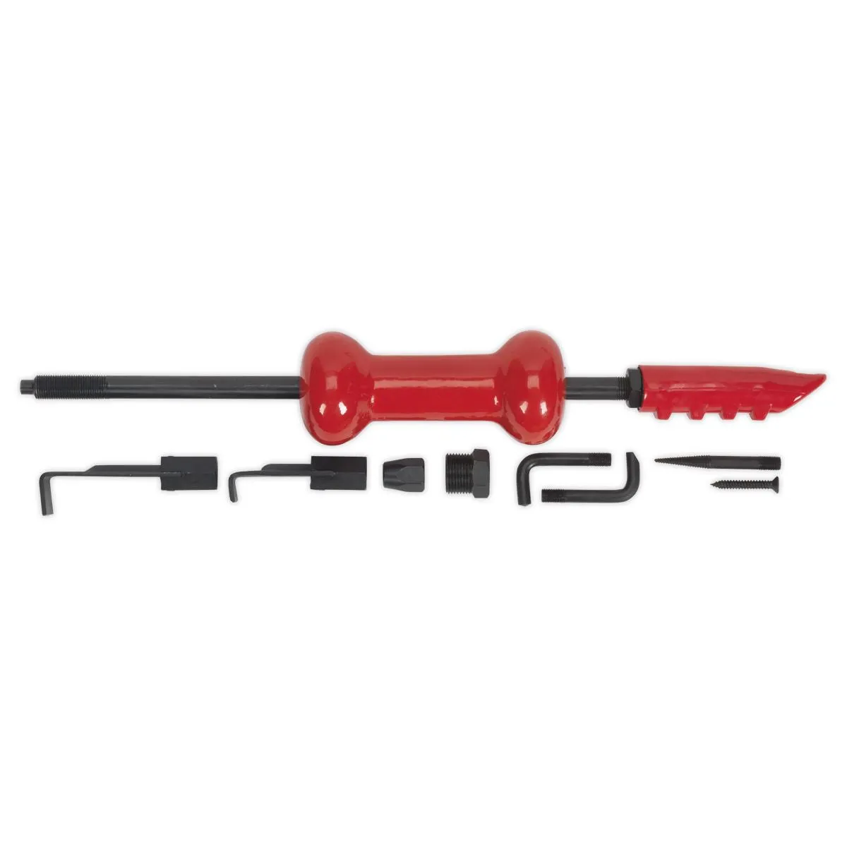 Sealey 9 Piece 2.1kg Slide Hammer Kit Body Dent Remover Car Van Body Puller