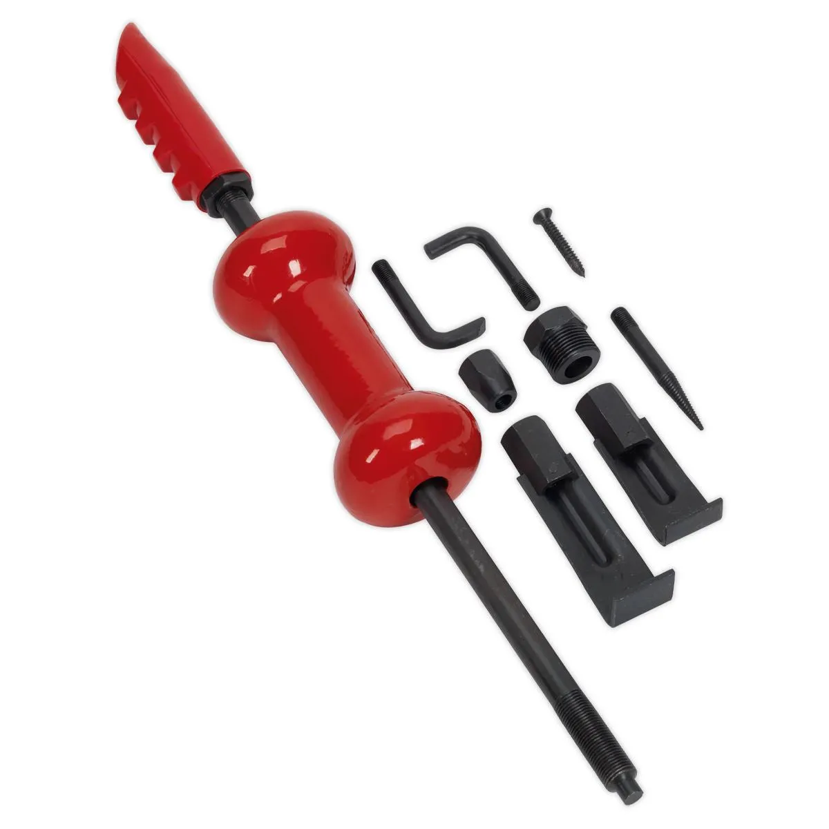 Sealey 9 Piece 2.1kg Slide Hammer Kit Body Dent Remover Car Van Body Puller