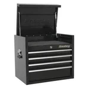Sealey Premier Topchest 4 Drawer 660mm Heavy-Duty Black