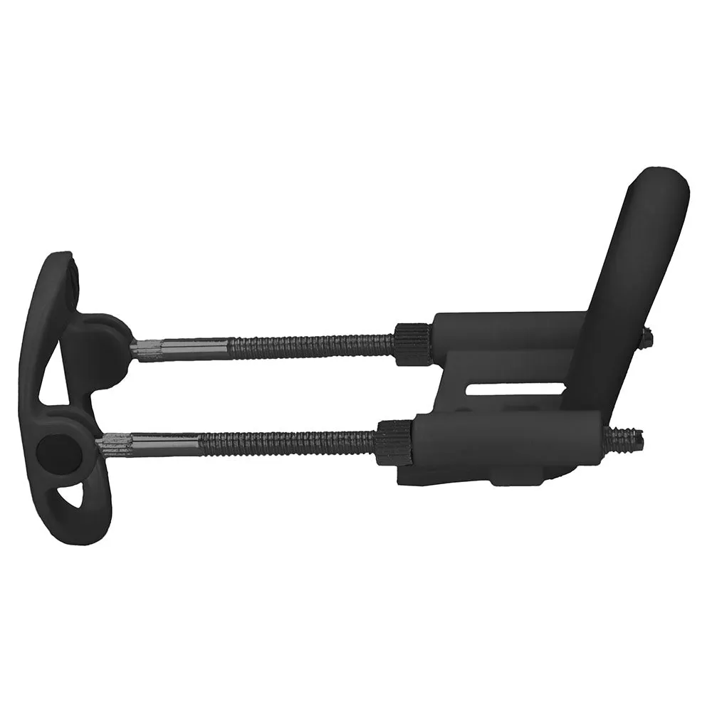 Shots Pumped Silicone & ABS Penis Extender Black