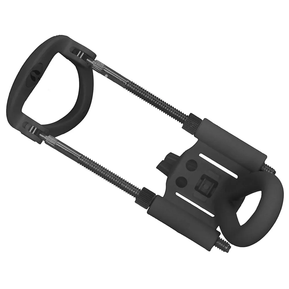 Shots Pumped Silicone & ABS Penis Extender Black