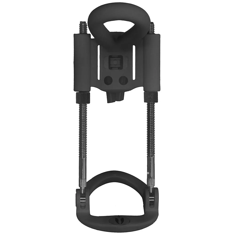 Shots Pumped Silicone & ABS Penis Extender Black