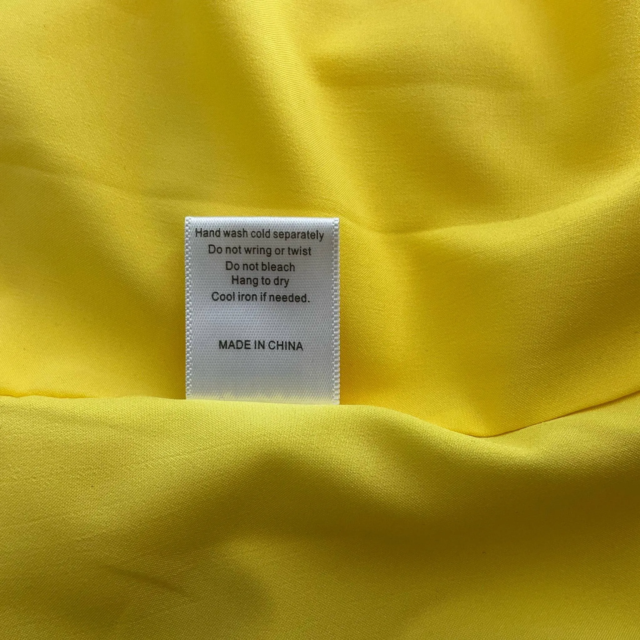 Skies Are Blue Yellow Dress Size Medium