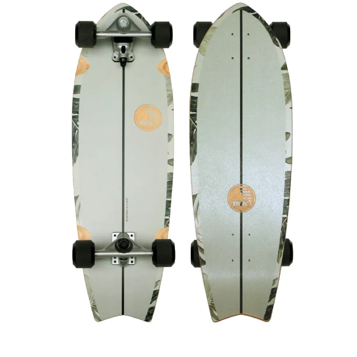 SLIDE SURF SKATE FISH PAVONES 32"