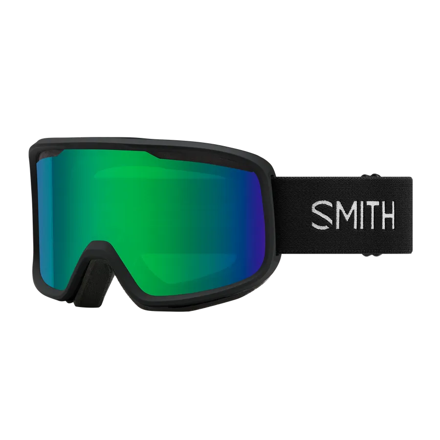 Smith Frontier Black w/ Green Sol-X Mirror Lens 2025