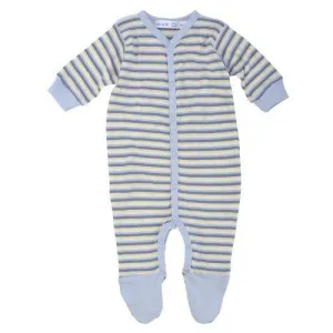 Snap Footie, Multi-Stripe