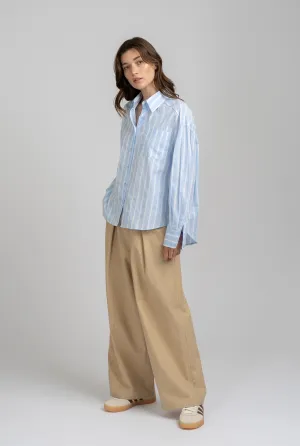 Spring Blues Button Down