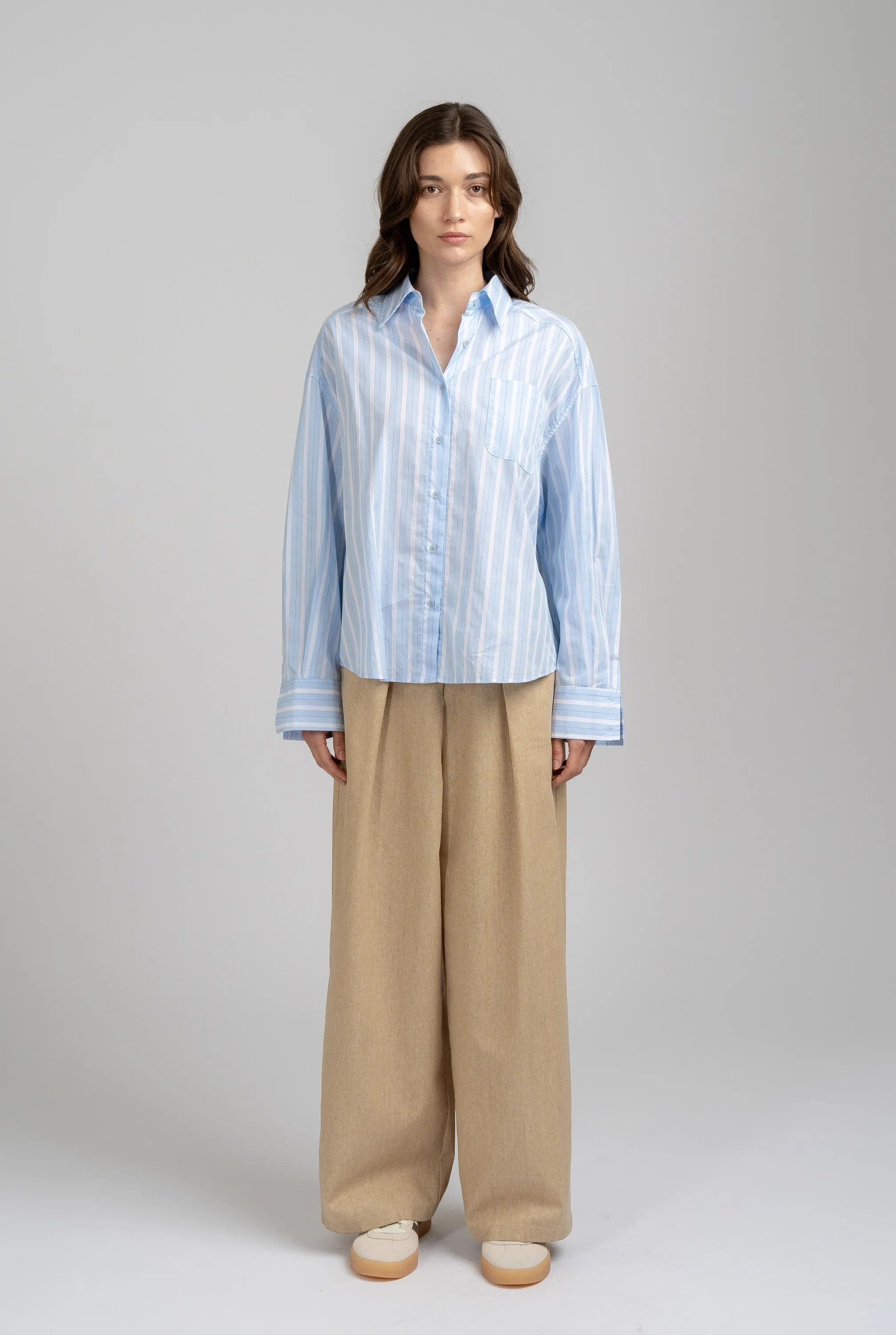 Spring Blues Button Down