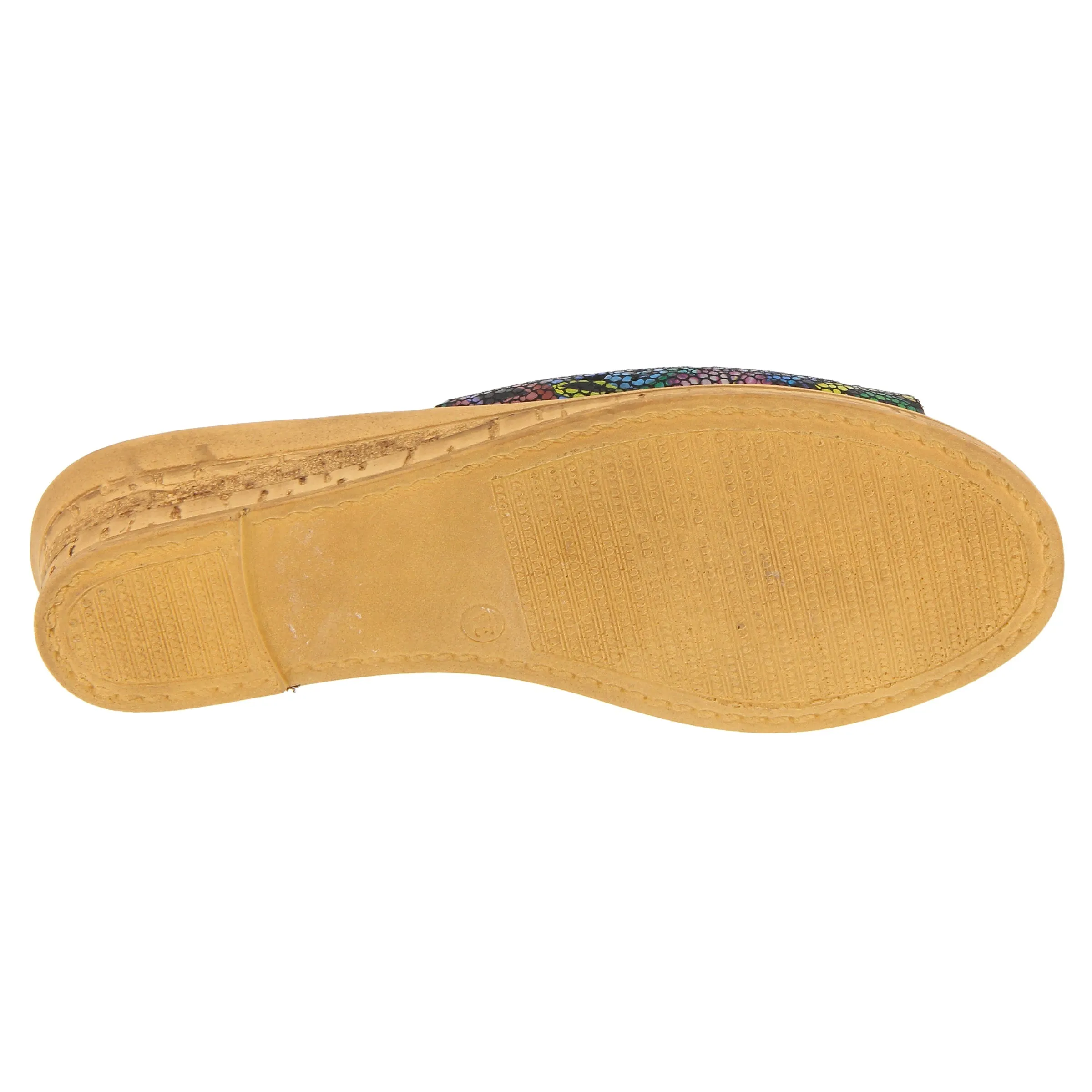 Spring Step Shoes Estella Slide Sandal Women’s Leather Wedge