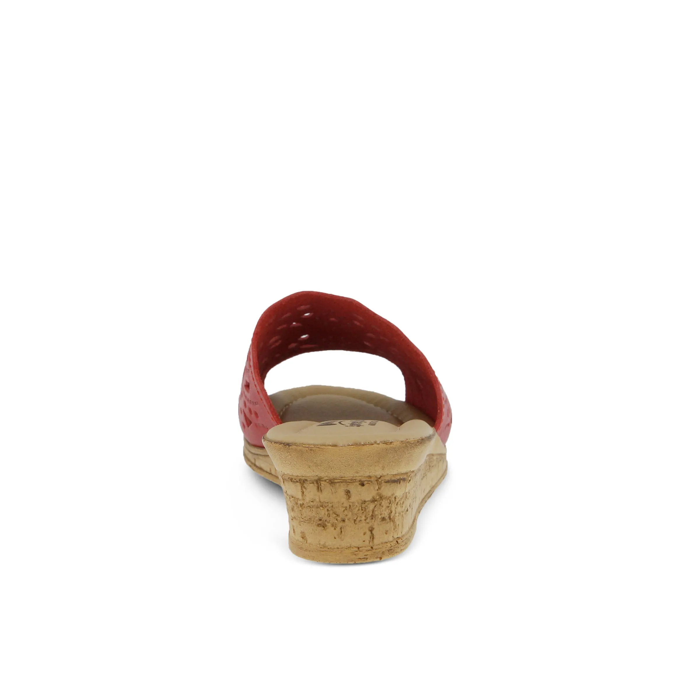 Spring Step Shoes Estella Slide Sandal Women’s Leather Wedge