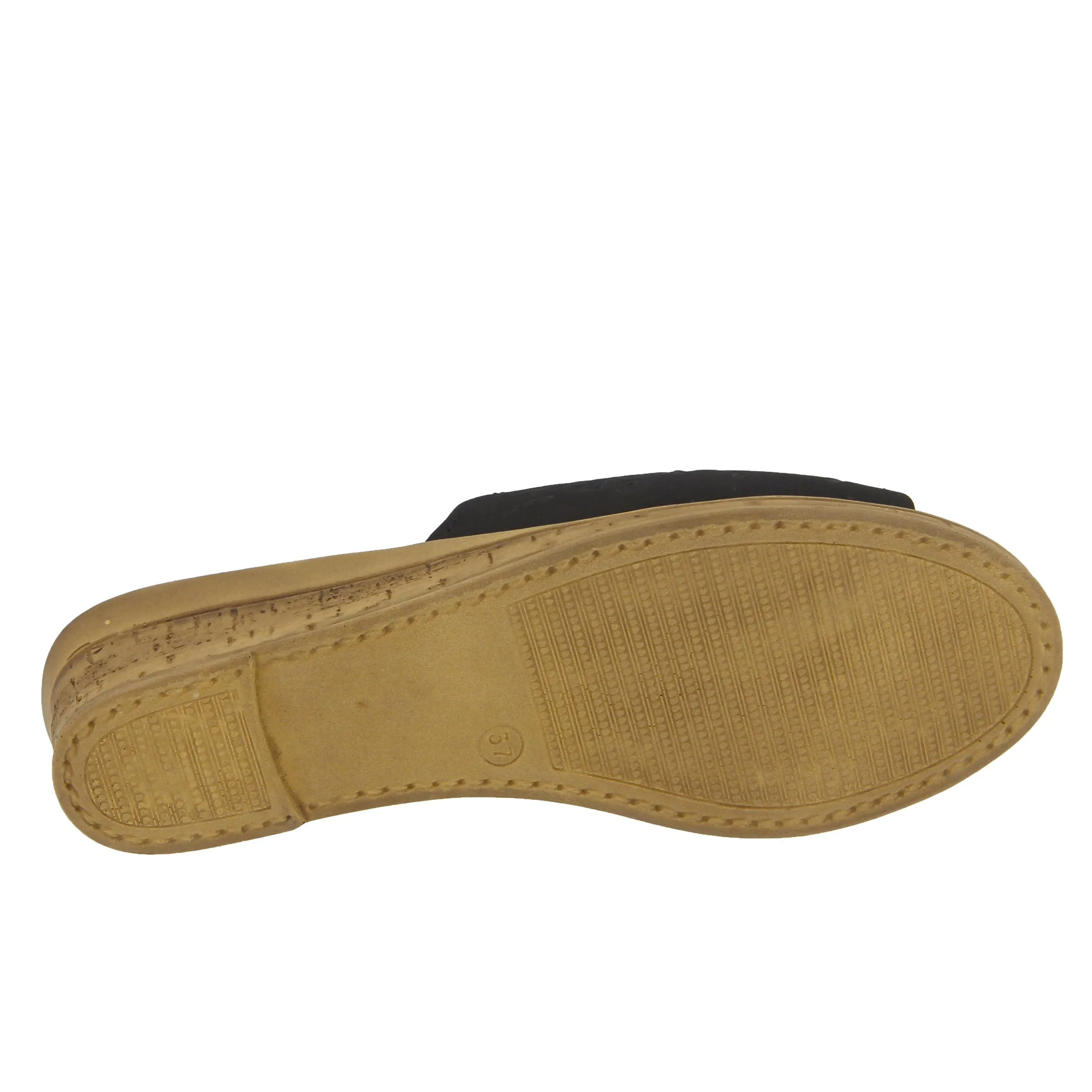 Spring Step Shoes Estella Slide Sandal Women’s Leather Wedge