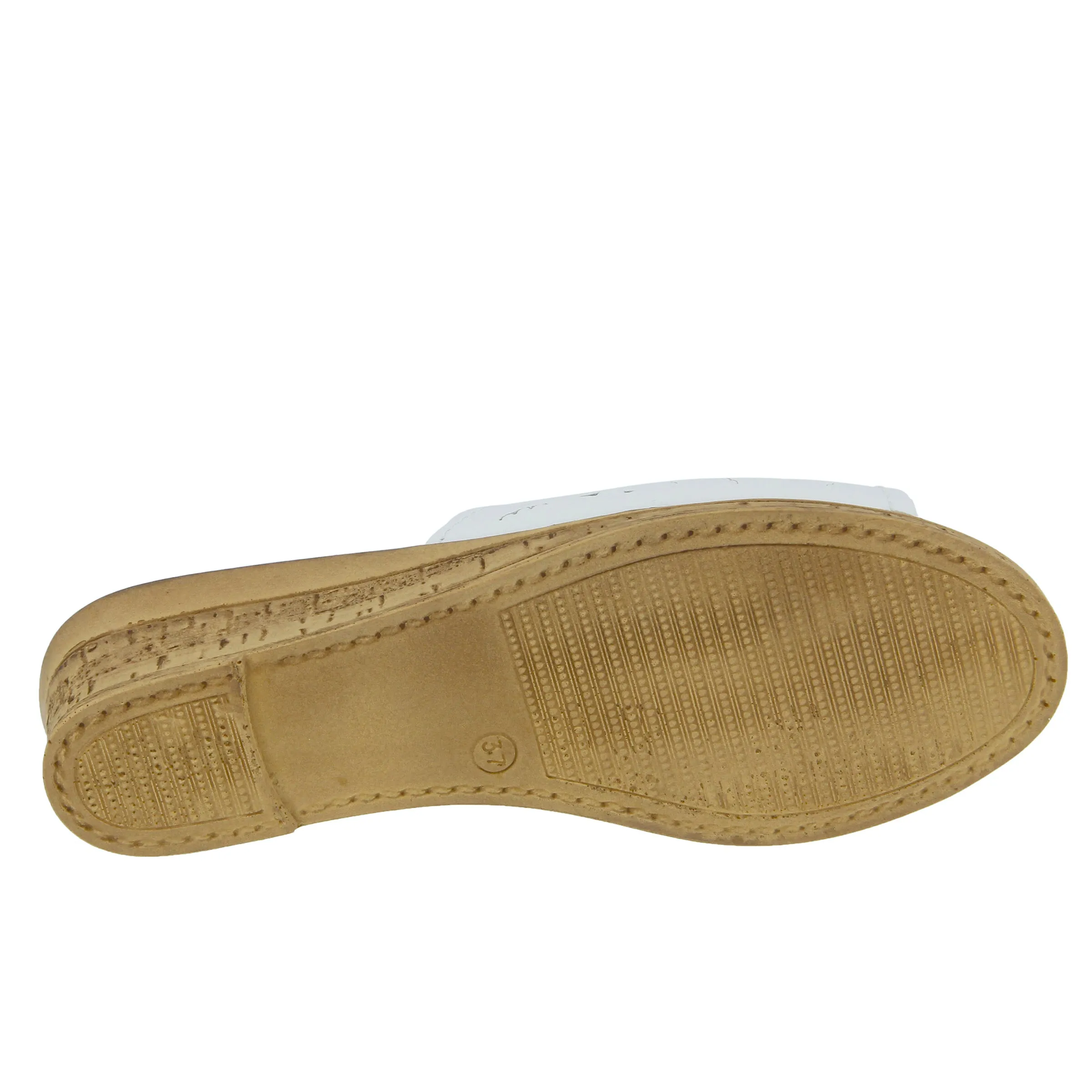 Spring Step Shoes Estella Slide Sandal Women’s Leather Wedge