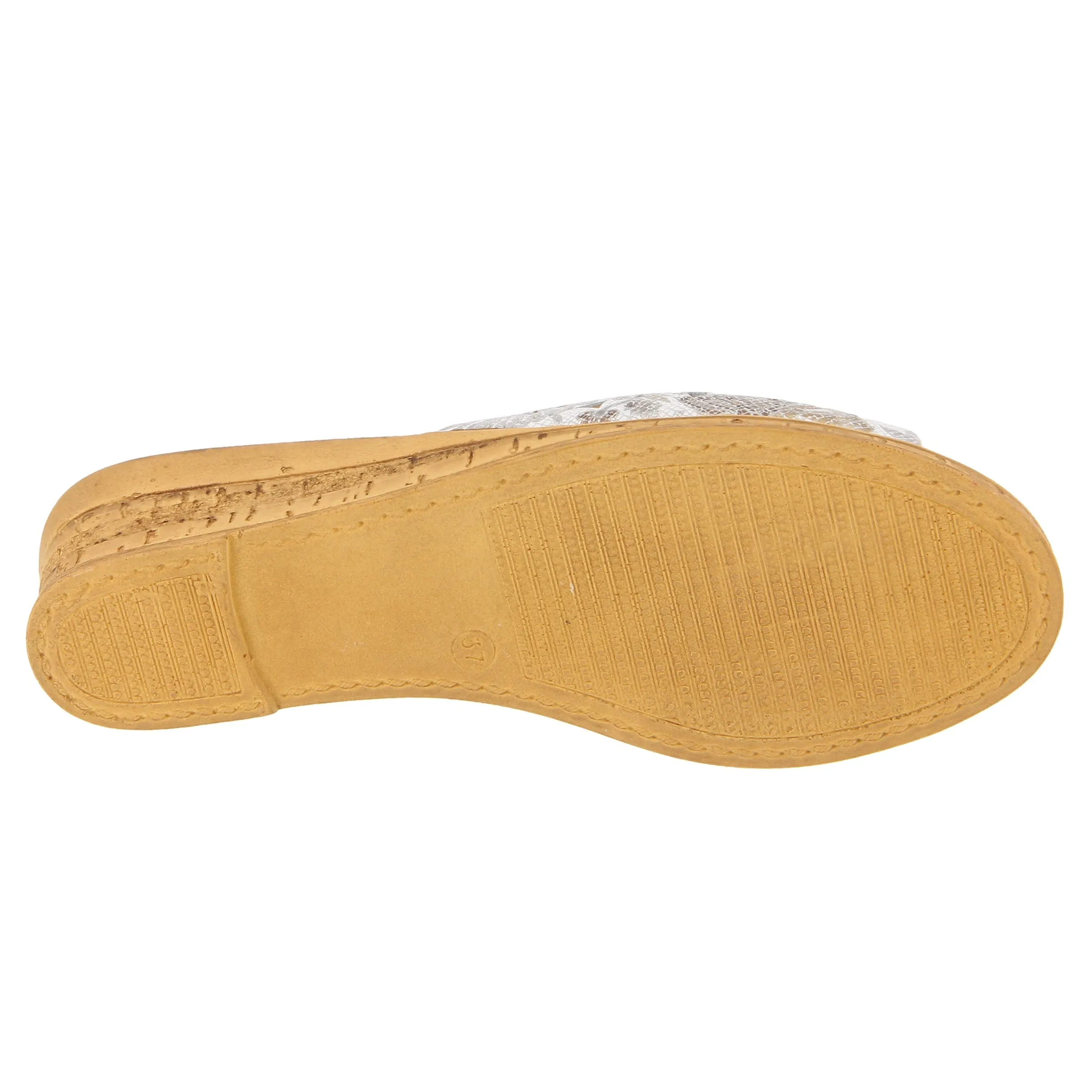 Spring Step Shoes Estella Slide Sandal Women’s Leather Wedge