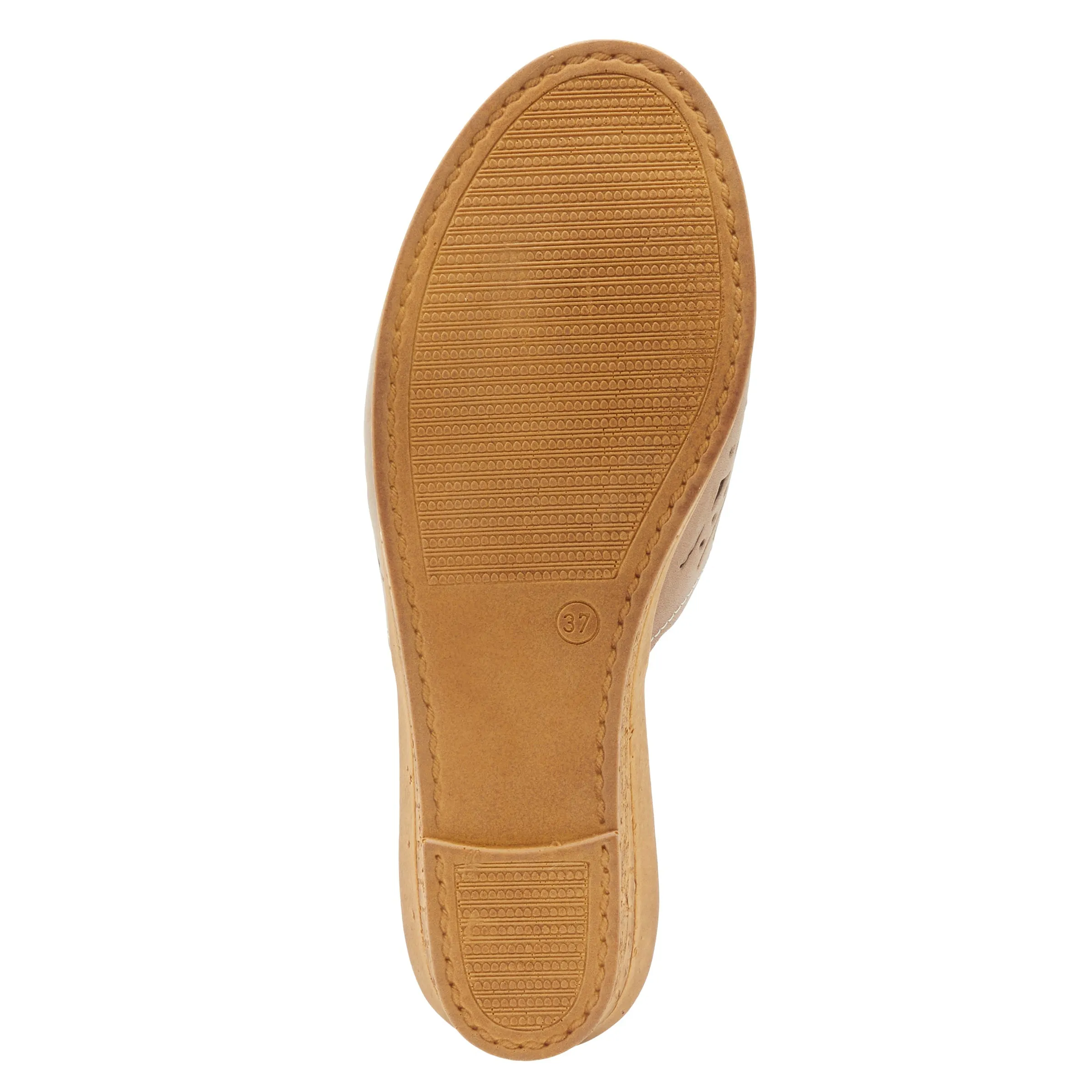 Spring Step Shoes Estella Slide Sandal Women’s Leather Wedge