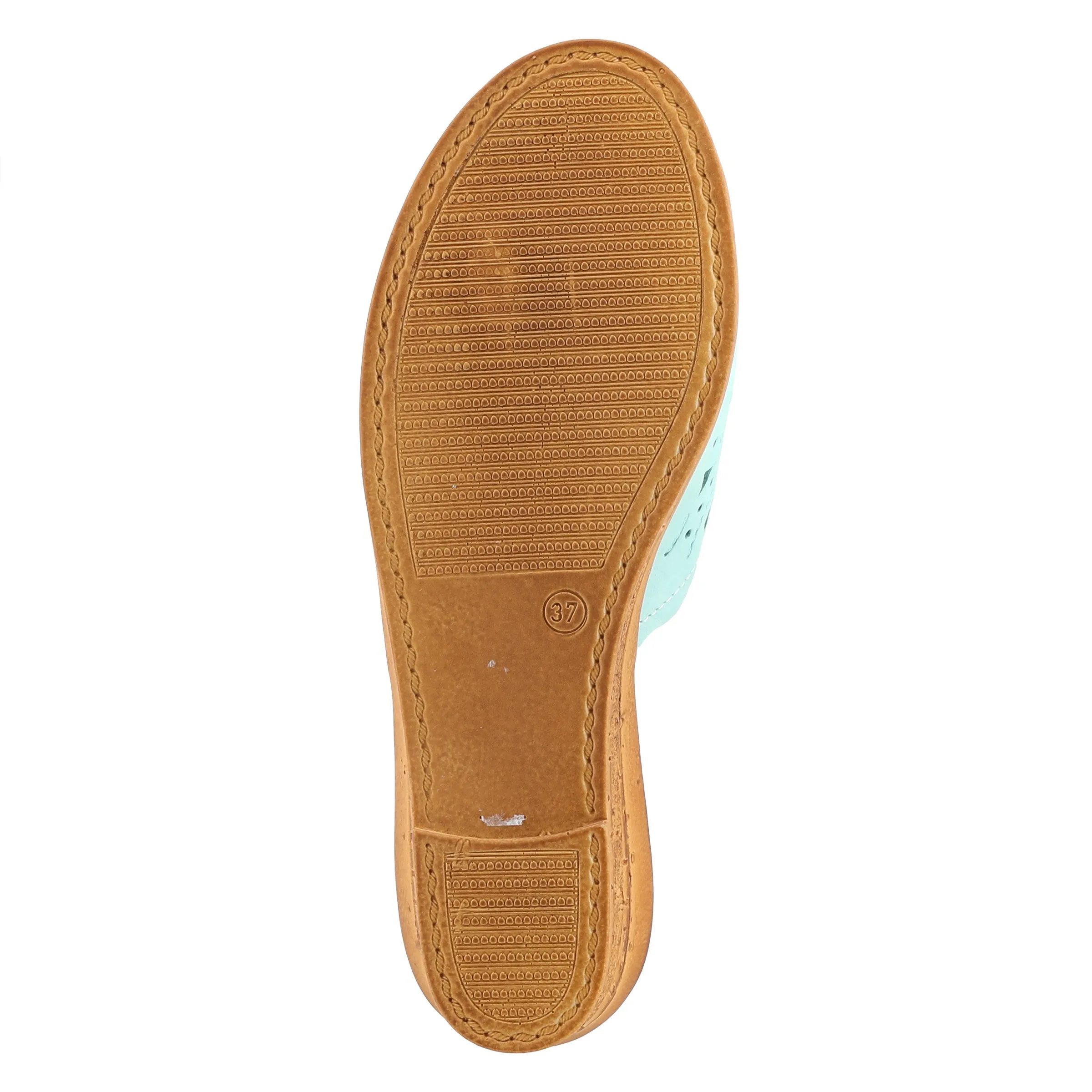 Spring Step Shoes Estella Slide Sandal Women’s Leather Wedge